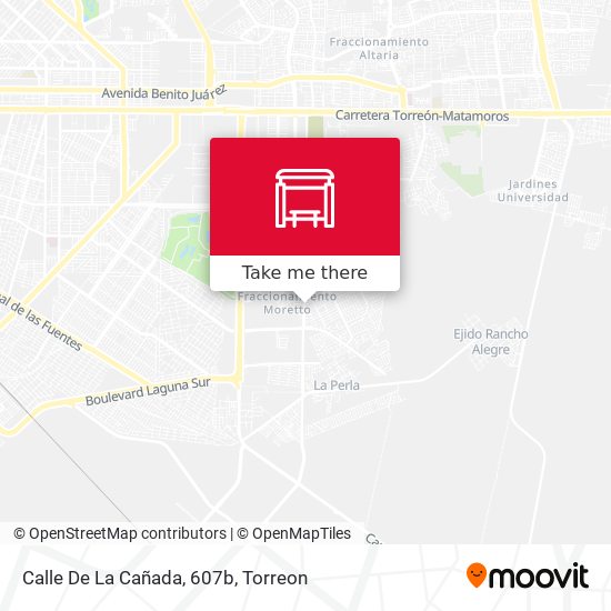 Calle De La Cañada, 607b map