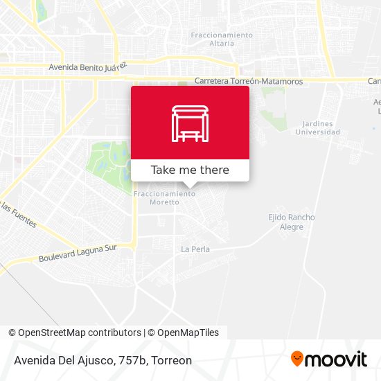 Avenida Del Ajusco, 757b map
