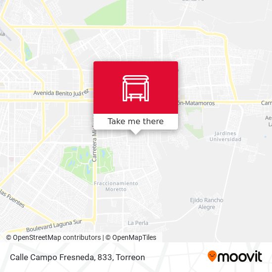 Calle Campo Fresneda, 833 map