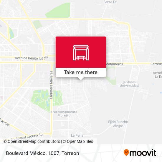 Boulevard México, 1007 map