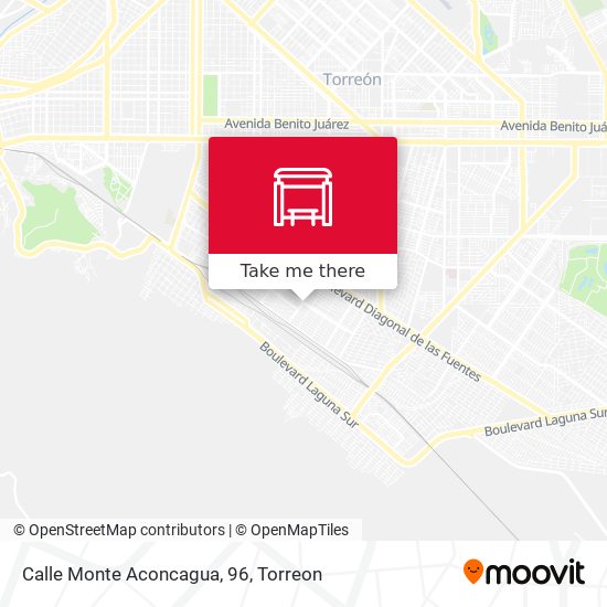 Calle Monte Aconcagua, 96 map