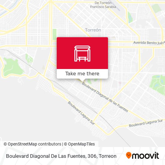 Boulevard Diagonal De Las Fuentes, 306 map