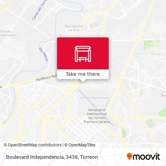 Mapa de Boulevard Independencia, 3438