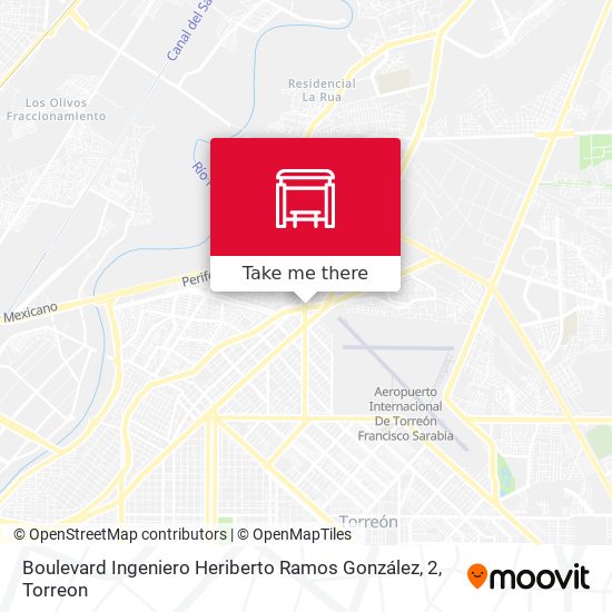 Boulevard Ingeniero Heriberto Ramos González, 2 map