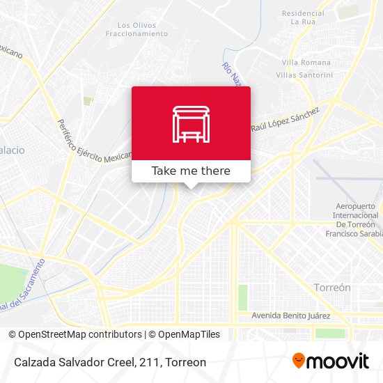 Calzada Salvador Creel, 211 map