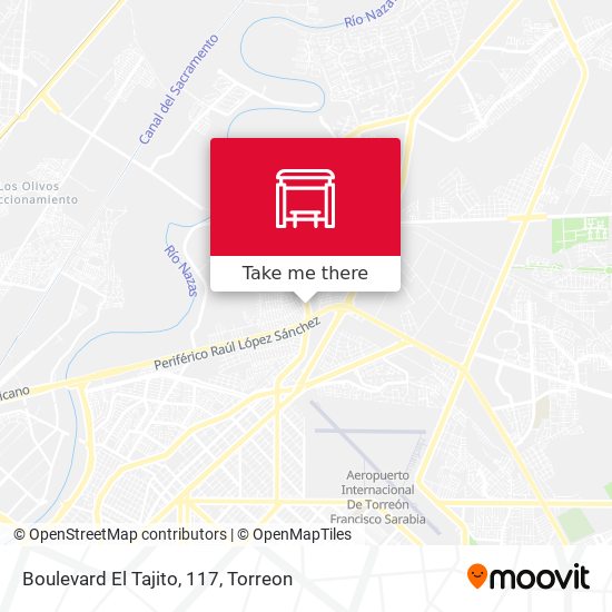 Boulevard El Tajito, 117 map