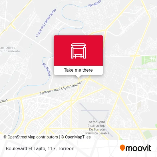 Boulevard El Tajito, 117 map