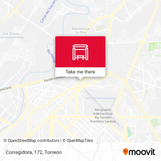Corregidora, 172 map