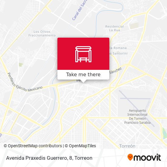 Avenida Praxedis Guerrero, 8 map
