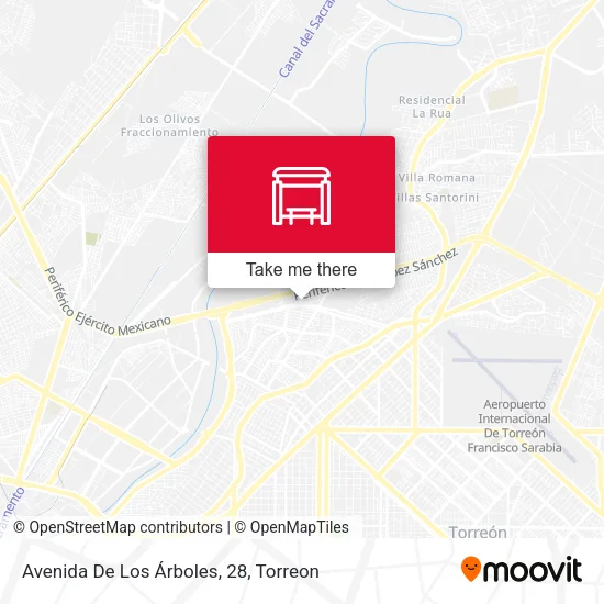 Avenida De Los Árboles, 28 map