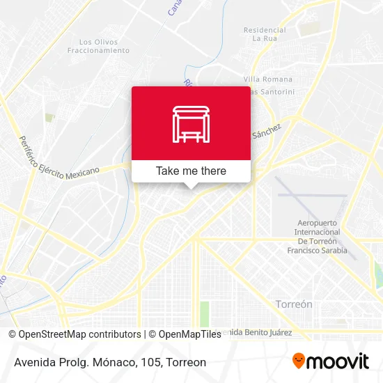Avenida Prolg. Mónaco, 105 map