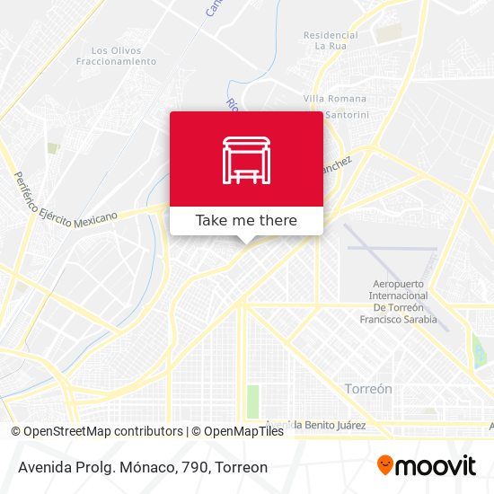 Avenida Prolg. Mónaco, 790 map
