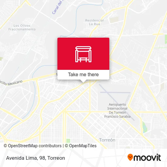 Avenida Lima, 98 map