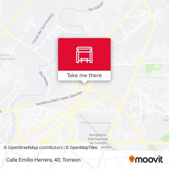 Calle Emilio Herrera, 40 map