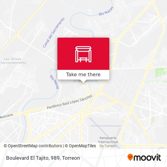Boulevard El Tajito, 989 map