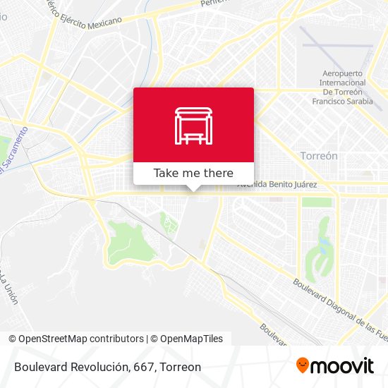 Boulevard Revolución, 667 map