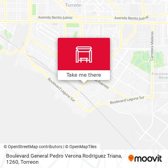 Boulevard General Pedro Verona Rodríguez Triana, 1260 map
