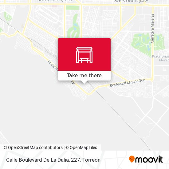 Mapa de Calle Boulevard De La Dalia, 227
