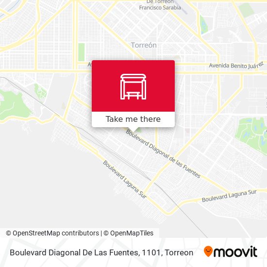 Boulevard Diagonal De Las Fuentes, 1101 map