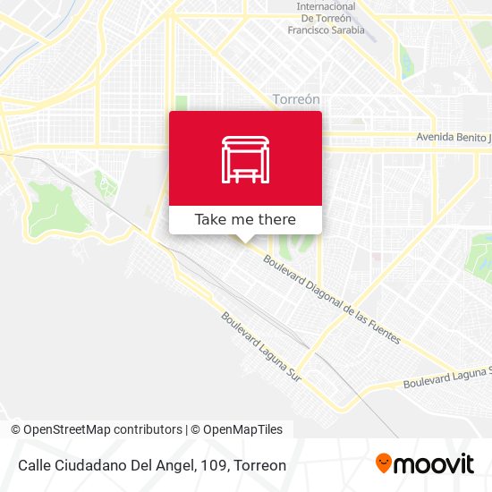 Calle Ciudadano Del Angel, 109 map