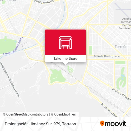 Prolongación Jiménez Sur, 979 map