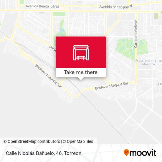 Calle Nicolás Bañuelo, 46 map