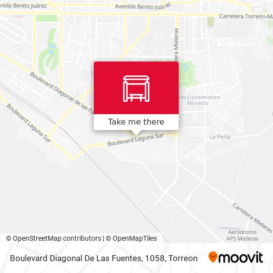 Mapa de Boulevard Diagonal De Las Fuentes, 1058