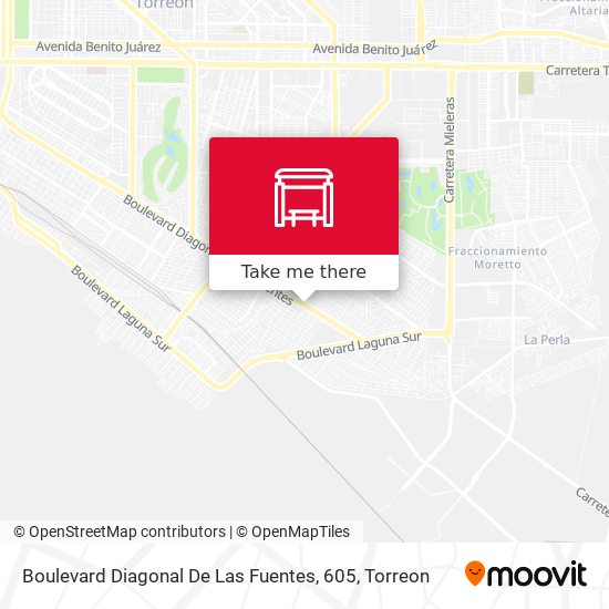 Boulevard Diagonal De Las Fuentes, 605 map