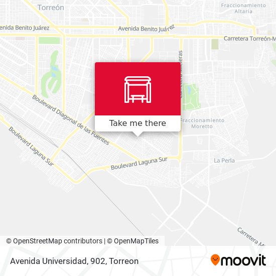 Avenida Universidad, 902 map