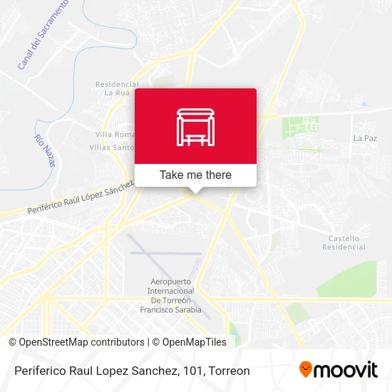 Mapa de Periferico Raul Lopez Sanchez, 101