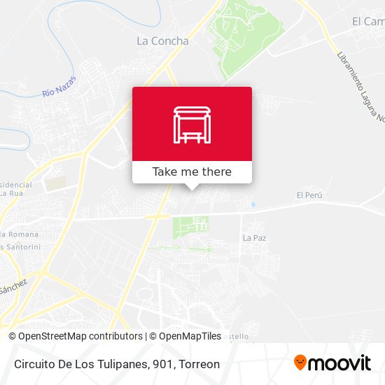 Circuito De Los Tulipanes, 901 map