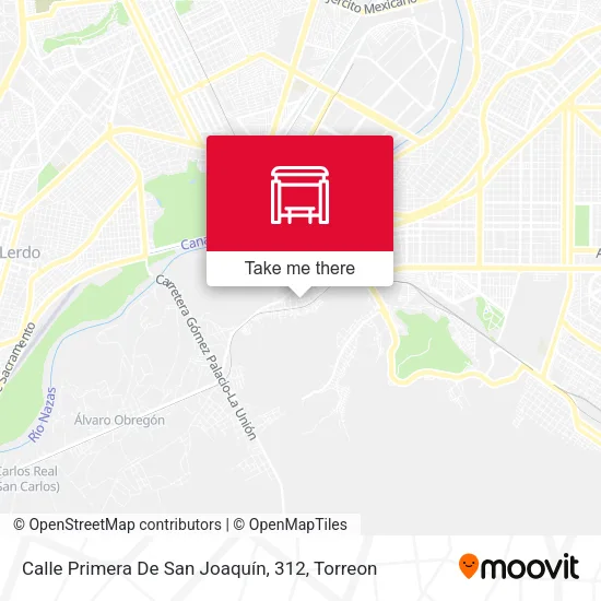 Mapa de Calle Primera De San Joaquín, 312