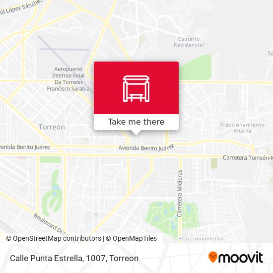 Calle Punta Estrella, 1007 map