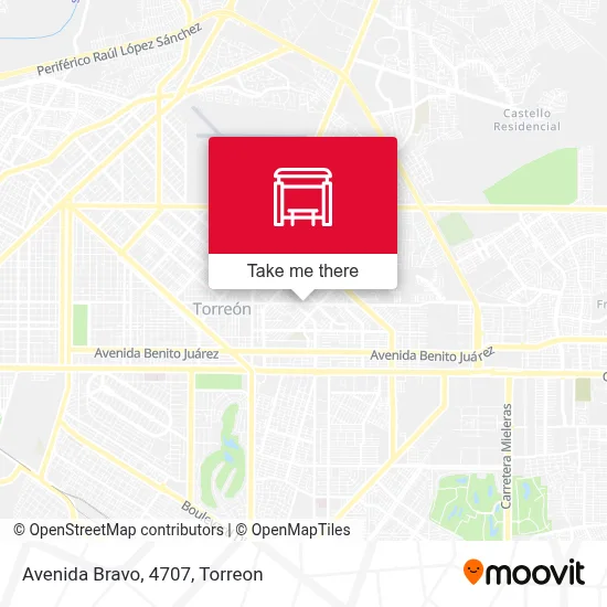 Avenida Bravo, 4707 map