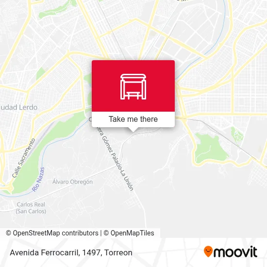 Avenida Ferrocarril, 1497 map