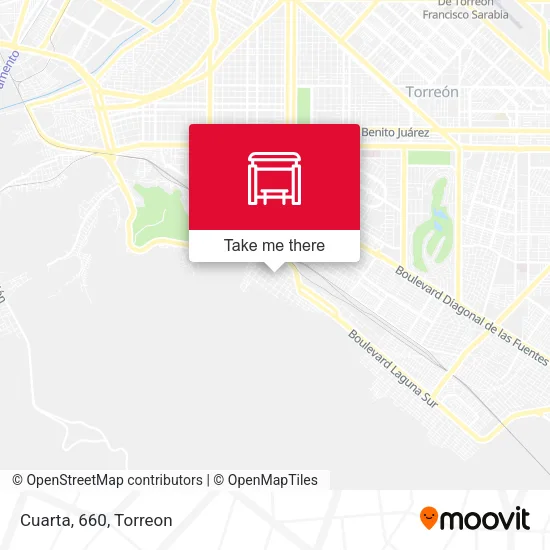 Cuarta, 660 map