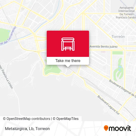 Metalúrgica, Lb map