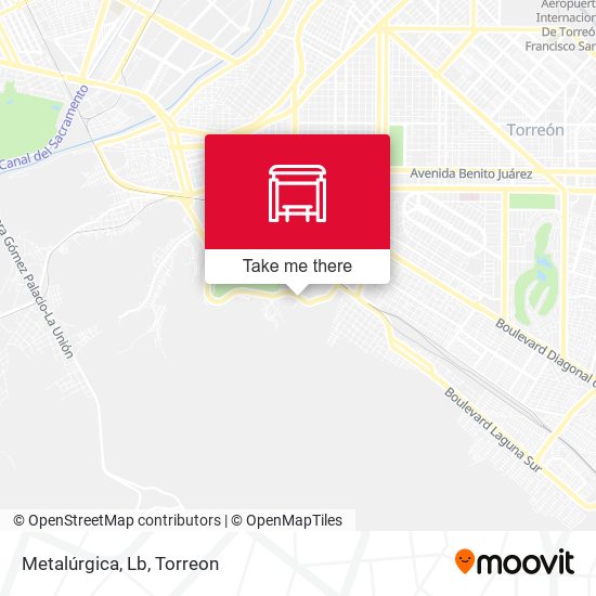 Mapa de Metalúrgica, Lb