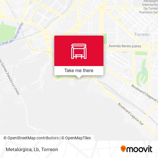Mapa de Metalúrgica, Lb