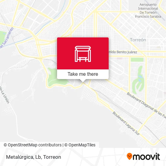 Mapa de Metalúrgica, Lb