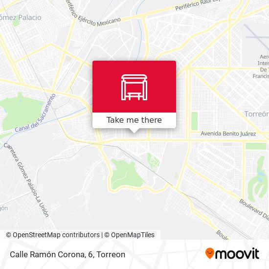 Mapa de Calle Ramón Corona, 6