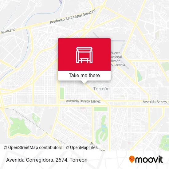 Mapa de Avenida Corregidora, 2674