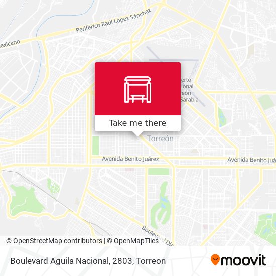 Boulevard Aguila Nacional, 2803 map