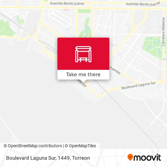 Boulevard Laguna Sur, 1449 map