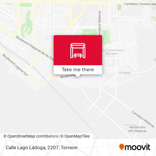 Mapa de Calle Lago Ládoga, 2207