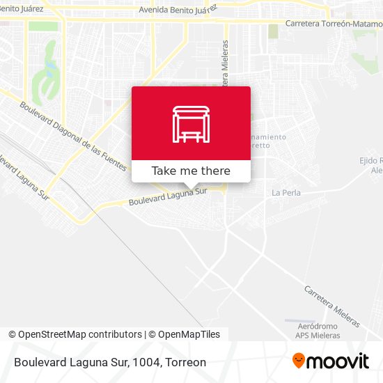 Mapa de Boulevard Laguna Sur, 1004