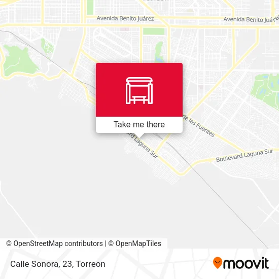 Mapa de Calle Sonora, 23