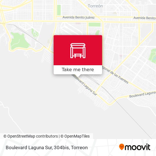 Boulevard Laguna Sur, 304bis map