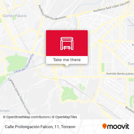 Calle Prolongación Falcon, 11 map