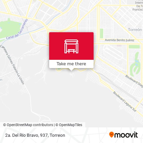 2a. Del Río Bravo, 937 map
